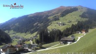 Archiv Foto Webcam Tux Lanersbach - Ausblick Appartements Schöne Aussicht 11:00