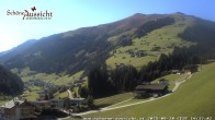 Archiv Foto Webcam Tux Lanersbach - Ausblick Appartements Schöne Aussicht 13:00