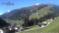 Archiv Foto Webcam Tux Lanersbach - Ausblick Appartements Schöne Aussicht 09:00