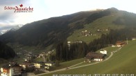 Archiv Foto Webcam Tux Lanersbach - Ausblick Appartements Schöne Aussicht 07:00