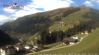 Archiv Foto Webcam Tux Lanersbach - Ausblick Appartements Schöne Aussicht 09:00