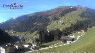 Archiv Foto Webcam Tux Lanersbach - Ausblick Appartements Schöne Aussicht 09:00