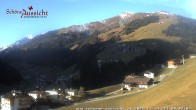 Archiv Foto Webcam Tux Lanersbach - Ausblick Appartements Schöne Aussicht 08:00