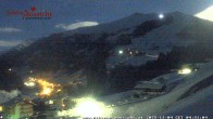 Archiv Foto Webcam Tux Lanersbach - Ausblick Appartements Schöne Aussicht 03:00