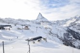 Archiv Foto Webcam Riffelberg Panorama Zermatt 13:00