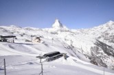 Archiv Foto Webcam Riffelberg Panorama Zermatt 23:00