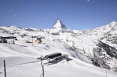 Archiv Foto Webcam Riffelberg Panorama Zermatt 01:00