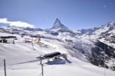 Archiv Foto Webcam Riffelberg Panorama Zermatt 05:00