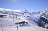 Archiv Foto Webcam Riffelberg Panorama Zermatt 06:00