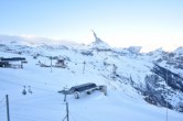 Archiv Foto Webcam Riffelberg Panorama Zermatt 07:00