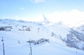 Archiv Foto Webcam Riffelberg Panorama Zermatt 07:00