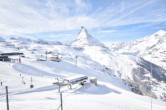 Archiv Foto Webcam Riffelberg Panorama Zermatt 11:00