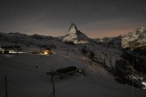 Archiv Foto Webcam Riffelberg Panorama Zermatt 03:00