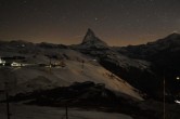 Archiv Foto Webcam Riffelberg Panorama Zermatt 23:00