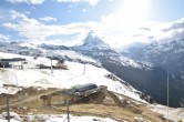 Archiv Foto Webcam Riffelberg Panorama Zermatt 17:00
