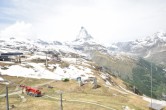 Archiv Foto Webcam Riffelberg Panorama Zermatt 11:00