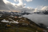 Archiv Foto Webcam Riffelberg Panorama Zermatt 01:00