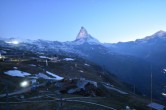 Archiv Foto Webcam Riffelberg Panorama Zermatt 23:00