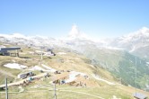 Archiv Foto Webcam Riffelberg Panorama Zermatt 09:00