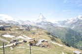 Archiv Foto Webcam Riffelberg Panorama Zermatt 13:00