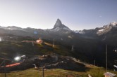 Archiv Foto Webcam Riffelberg Panorama Zermatt 01:00