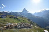 Archiv Foto Webcam Riffelberg Panorama Zermatt 17:00