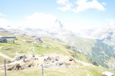 Archiv Foto Webcam Riffelberg Panorama Zermatt 11:00