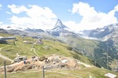 Archiv Foto Webcam Riffelberg Panorama Zermatt 13:00