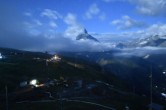 Archiv Foto Webcam Riffelberg Panorama Zermatt 23:00