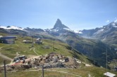 Archiv Foto Webcam Riffelberg Panorama Zermatt 15:00