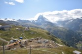 Archiv Foto Webcam Riffelberg Panorama Zermatt 15:00