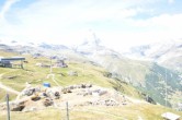 Archiv Foto Webcam Riffelberg Panorama Zermatt 11:00