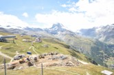 Archiv Foto Webcam Riffelberg Panorama Zermatt 13:00