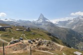 Archiv Foto Webcam Riffelberg Panorama Zermatt 13:00