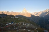 Archiv Foto Webcam Riffelberg Panorama Zermatt 06:00