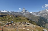 Archiv Foto Webcam Riffelberg Panorama Zermatt 11:00