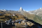 Archiv Foto Webcam Riffelberg Panorama Zermatt 08:00