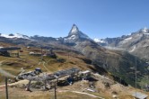 Archiv Foto Webcam Riffelberg Panorama Zermatt 13:00