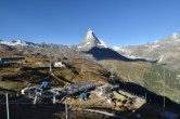 Archiv Foto Webcam Riffelberg Panorama Zermatt 08:00