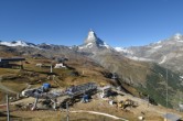 Archiv Foto Webcam Riffelberg Panorama Zermatt 09:00