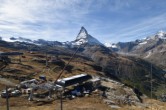 Archiv Foto Webcam Riffelberg Panorama Zermatt 13:00