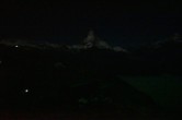 Archiv Foto Webcam Riffelberg Panorama Zermatt 23:00