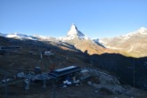 Archiv Foto Webcam Riffelberg Panorama Zermatt 07:00