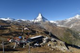 Archiv Foto Webcam Riffelberg Panorama Zermatt 09:00
