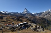Archiv Foto Webcam Riffelberg Panorama Zermatt 13:00