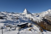 Archiv Foto Webcam Riffelberg Panorama Zermatt 09:00