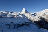 Archiv Foto Webcam Riffelberg Panorama Zermatt 07:00