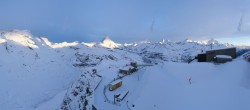 Archiv Foto Webcam Gornergrat Kulm Zermatt 05:00