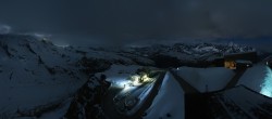 Archived image Webcam Gornergrat Kulm Zermatt 23:00