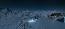 Archiv Foto Webcam Gornergrat Kulm Zermatt 03:00